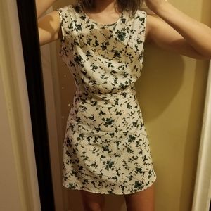 White Floral Dress